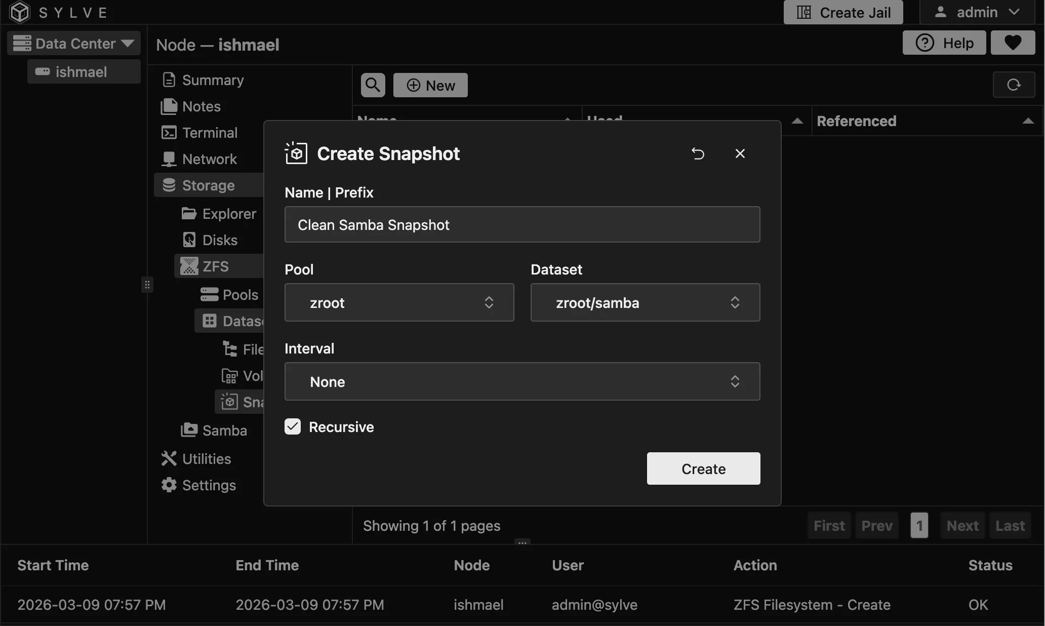 Simple Snapshot Form